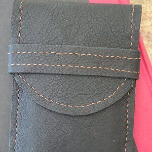 Brand New - Handcrafted Full-Grain Leather Phone Case/Slip – 6.5"x4"